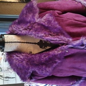 Gorgeous purple coat